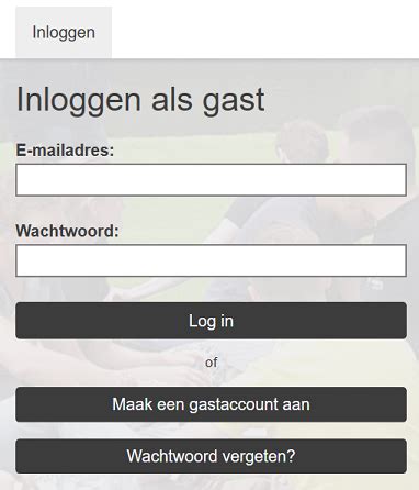 adidas inloggen als gast